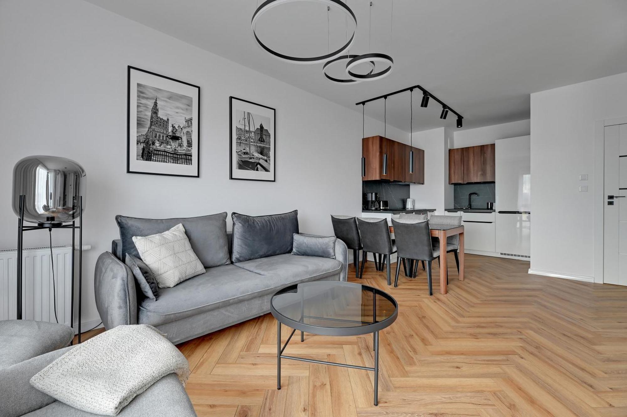 Riverside Nadmotlawie - Sauna, Gym & Kids Play By Lion Apartments Гданск Екстериор снимка