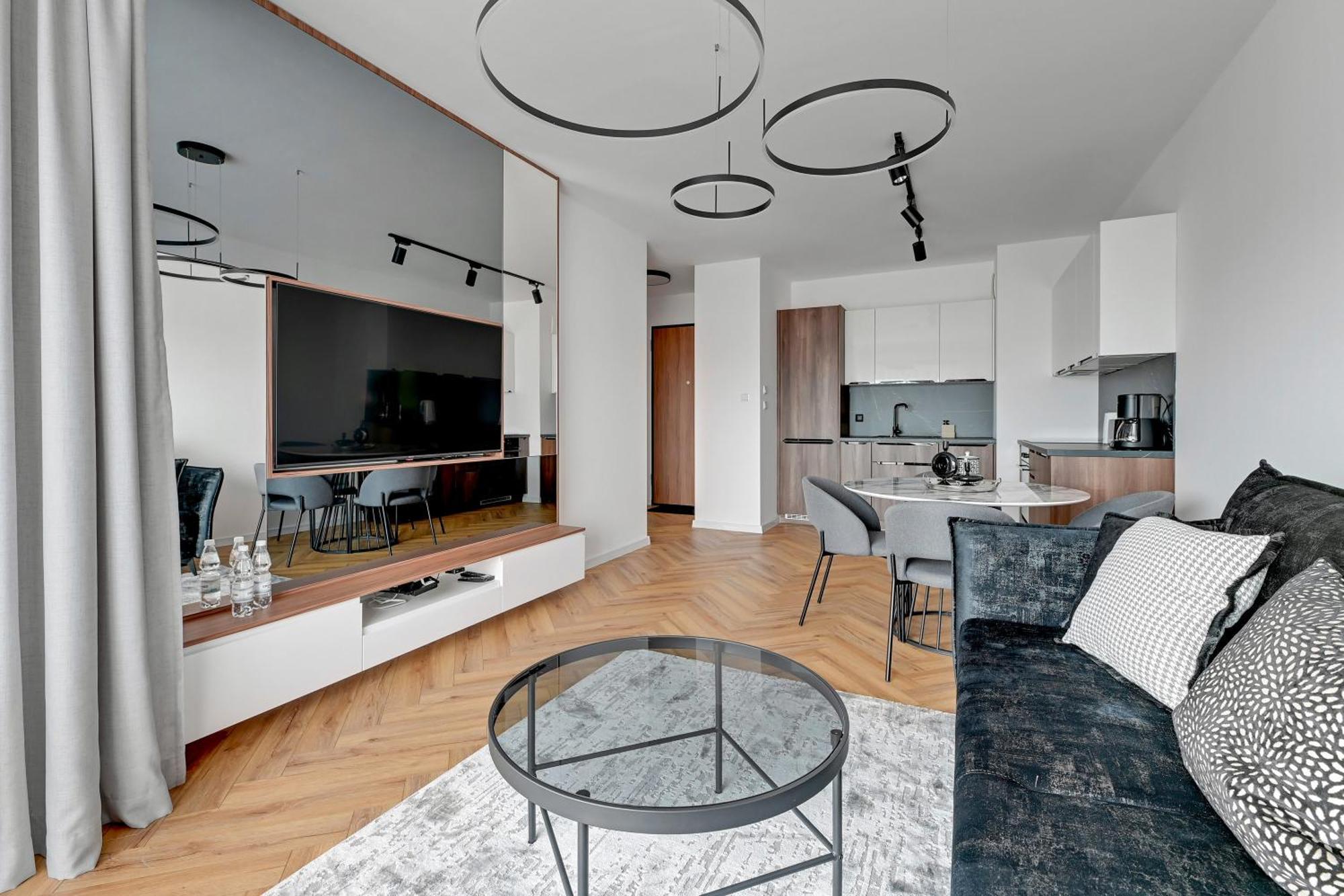 Riverside Nadmotlawie - Sauna, Gym & Kids Play By Lion Apartments Гданск Екстериор снимка