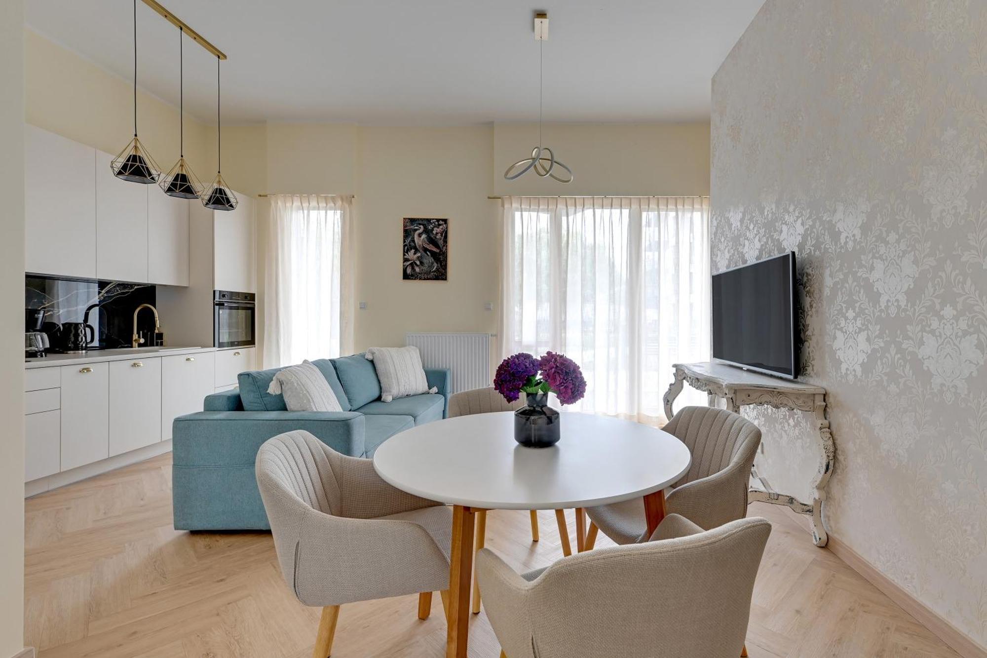 Riverside Nadmotlawie - Sauna, Gym & Kids Play By Lion Apartments Гданск Екстериор снимка